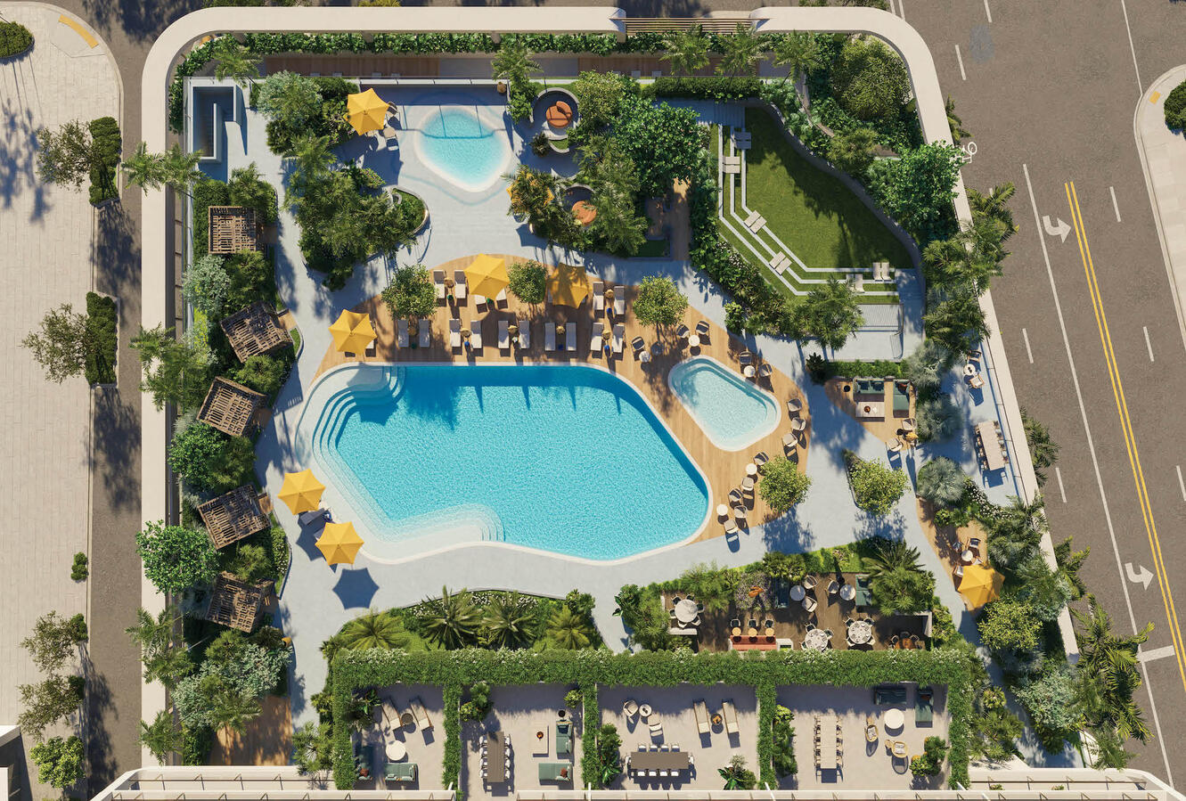Pool aerial Pool aerial